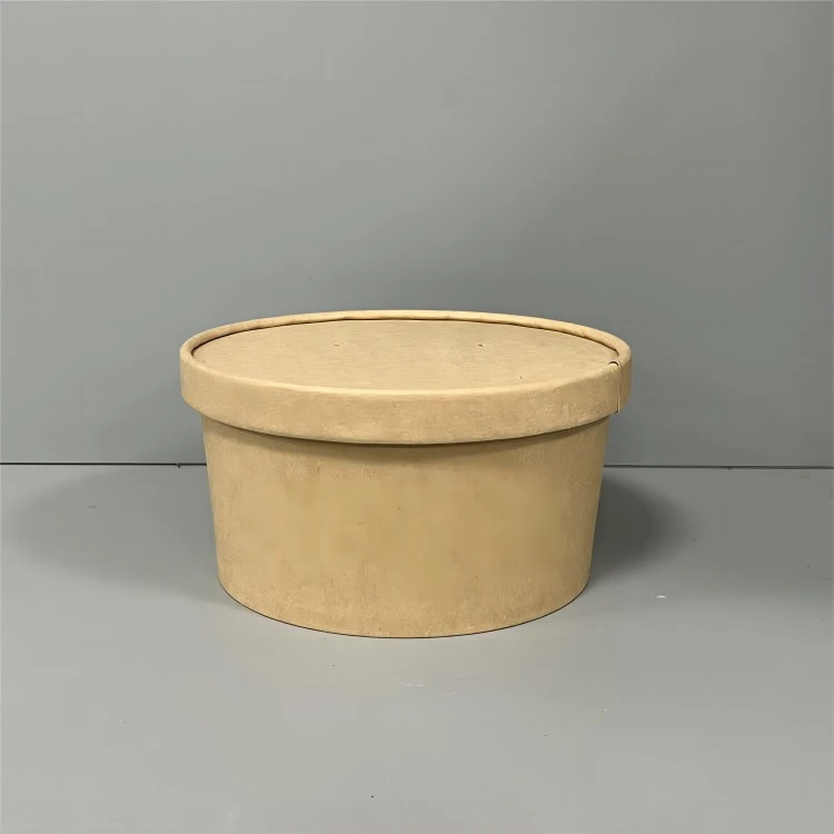 1000ml kraft bowl with lid